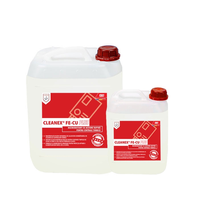DEZINCRUSTANT ACTIUNE RAPIDA CENTRALA TERMICA CLEANEX FE-CU PLUS