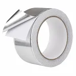 <b>ALUMINIUM ADHESIVE TAPE</b><br> - banda din aluminiu pentru protectia izolatiilor tevilor de incalzire sau climatizare