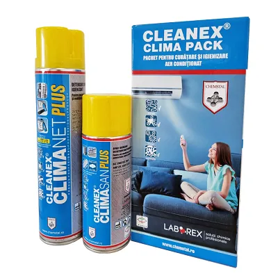 <b>CLEANEX CLIMA PACK</b><br> - Curatare si igienizare aer conditionat