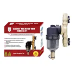 <b>CLEANEX MAG ULTRA VIEW 3/4 (22mm)</b> - Filtru antimagnetita transparent pentru instalatia termica