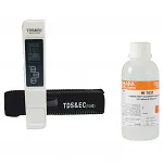 <b>CONDUCTOMETRU / TDS-METRU PORTABIL</b><br>pentru determinarea conductivitatii electrice si a sarurilor dizolvate 